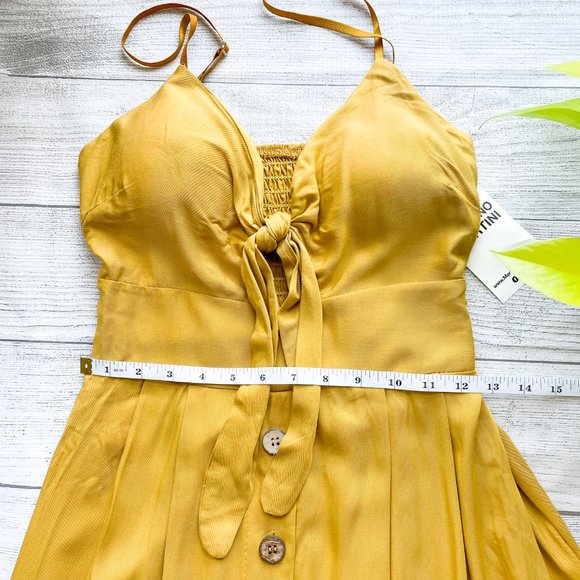 Yellow Maxi Dress, S/M - Picture 5 of 7